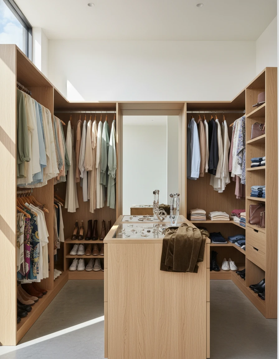 Img Vestidor i armari obert